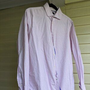 Andrew Fezza Woven Checked Dress Shirt - Slim